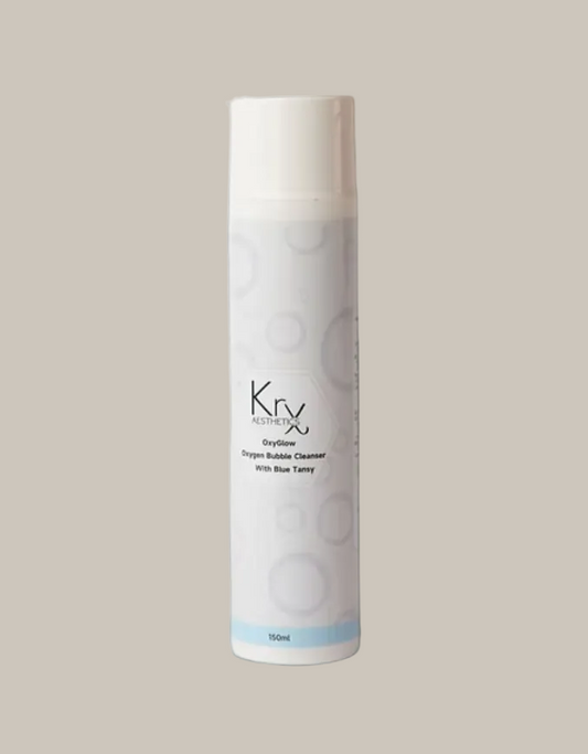 KrX OxyGlow Blue Tansy Bubble Cleanser